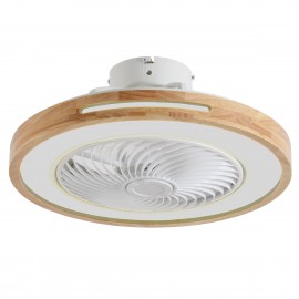 101000940 it-Lighting Zephyr 36W 3CCT LED Fan Light in Wood Color (101000940)