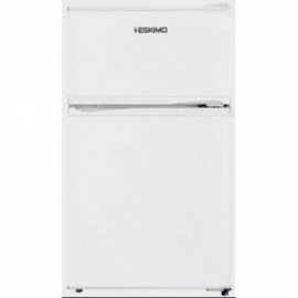 Eskimo ES RTF85SEW Ψυγειο Δίπορτο Στατικό 61lt Υ83,7xΠ47xΒ49,2 εκ. Λευκό Ε