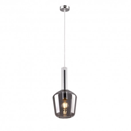 4079 Inlight Κρεμαστό φωτιστικό από φιμέ γυαλί 1XE27 D:18x36cm (4079)