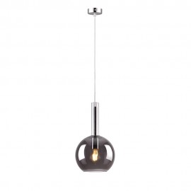 4080 Inlight Κρεμαστό φωτιστικό από φιμέ γυαλί 1XE27 D:20x36cm (4080)