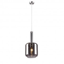 4081 Inlight Κρεμαστό φωτιστικό από φιμέ γυαλί 1XE27 D:18x36cm (4081)