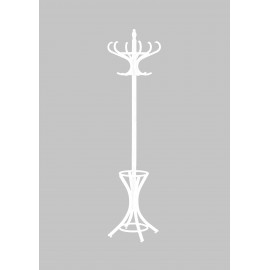 60-21988 W30 hanger, color: white DIOMMI V-CH-W30-WIESZAK-BIAŁY