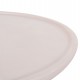 ΒΟΗΘΗΤΙΚΟ ΤΡΑΠΕΖΙ TRED HM18168.02 FIBER CEMENT ΛΕΥΚΟ-ΦΥΣΙΚΟ RATTAN--Φ49x30Υεκ.