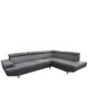 14290039 Καναπές Γωνιακός ArteLibre MASAL Γκρι Ύφασμα 280x185x85cm Γκρι