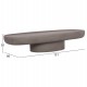 ΤΡΑΠΕΖΙ ΣΑΛΟΝΙΟΥ DESSY HM18153.03 FIBER CEMENT ΣΕ ΓΚΡΙ--151x66x30Υεκ.