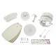 Westinghouse 7242440 Flora Royal Ανεμιστήρας Οροφής 76cm με Φως Λευκός