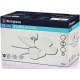 Westinghouse 7242440 Flora Royal Ανεμιστήρας Οροφής 76cm με Φως Λευκός