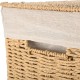 02-26394 ESTIA ΚΑΛΑΘΙ ΑΠΛΥΤΩΝ BOTANICA 38x22x55cm ME ΕΣΩΤΕΡΙΚΗ ΕΠΕΝΔΥΣΗ & ΚΑΠΑΚΙ ΟΡΘΟΓΩΝΙΟ