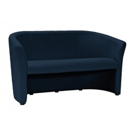 80-2546 Καναπές TM-3 160x60x76 χρώμα Navy EK-13 / Wenge DIOMMI TM3GRAP