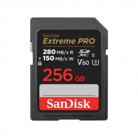533693 SanDisk Extreme PRO 256GB SDXC UHS-II + 2 years RescuePRO Deluxe