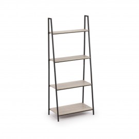 E-3918 Ραφιέρα βιβλιοθήκη Πυραμίδα - 63x35x148cm 3τμχ/κιβ