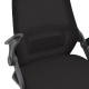 069-000092 Καρέκλα γραφείου Reji pakoworld mesh ύφασμα μαύρο 58x60x89-99εκ