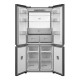 Midea MDRM706BIE70 Ψυγείο Ντουλάπα Multi Door Total No Frost 345 LT Ανθρακί E
