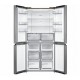 Midea MDRF632FIE46 Ψυγείο Ντουλάπα Total NoFrost Υ177.5xΠ83.3xΒ65.3εκ. Inox E