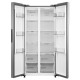 Midea MDRS619FIE46 Ψυγείο Ντουλάπα Total NoFrost Υ177.5xΠ83.5xΒ63.5εκ. Inox E