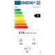 Midea MDRB548MIC46P Ψυγειοκαταψύκτης 270lt Total NoFrost Υ186xΠ59.5xΒ68.8εκ. Inox C