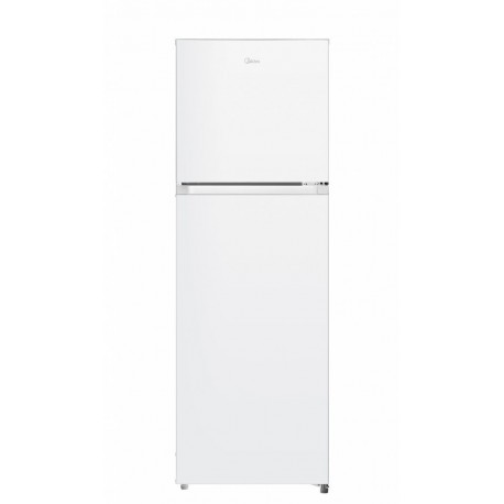 Midea MDRT385MTE01 Ψυγείο Δίπορτο 266lt Total NoFrost Υ165.7xΠ54.5xΒ61εκ. Λευκό E