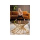 80-2098 OTTAVIA BENCH A SMOKE GLASS AMBER / GOLDEN FI 80 DIOMMI OTTAVIAACTZL