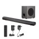 15182-0003 Osio OSBT-9060 Soundbar και ασύρματο Subwoofer με Bluetooth, AUX, USB, OPT, HDMI και τηλεχειριστήριο – 256W