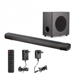 15182-0003 Osio OSBT-9060 Soundbar και ασύρματο Subwoofer με Bluetooth, AUX, USB, OPT, HDMI και τηλεχειριστήριο – 256W