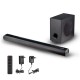 15182-0003 Osio OSBT-9060 Soundbar και ασύρματο Subwoofer με Bluetooth, AUX, USB, OPT, HDMI και τηλεχειριστήριο – 256W