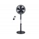 Singer 7020/01BL Ανεμιστήρας Ορθοστάτης 55W Διαμέτρου 40cm με Τηλεχειριστήριο