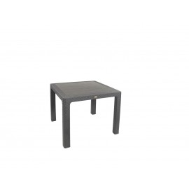 E-4031 Τραπέζι πλαστικό Ραταν - 90x90x75cm 1ΤΜΧ/ΚΙΒ