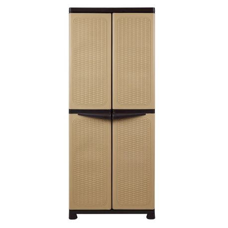 E-4398 Ντουλάπα πλαστική 4 ράφια - 70x43x180cm 1ΤΜΧ/ΚΙΒ