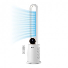 Izzy IZ-9046 Ανεμιστήρας Δαπέδου Χωρίς Πτερύγια 60W με Τηλεχειριστήριο
