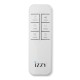 Izzy IZ-9046 Ανεμιστήρας Δαπέδου Χωρίς Πτερύγια 60W με Τηλεχειριστήριο