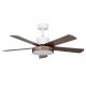 Izzy IZ-9032 Ανεμιστήρας Οροφής 132cm με Φως και Τηλεχειριστήριο Λευκός