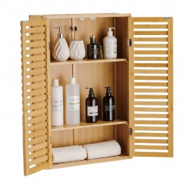 E-4243 Ντουλάπι ξύλινο bamboo - 50x20x83cm 1ΤΜΧ/ΚΙΒ