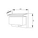 80206711S it-Lighting Juniper LED 8W 3000K Solar Wall Light in Black Color D:222x163x91mm (80206711S)