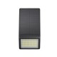 80206910S it-Lighting Annecy LED 2W 2700K | 6500K Solar Outdoor Wall Lamp Black D:160x82x29 mm (80206910S)