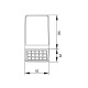 80206910S it-Lighting Annecy LED 2W 2700K | 6500K Solar Outdoor Wall Lamp Black D:160x82x29 mm (80206910S)