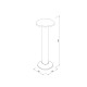 80400510 it-Lighting Keowee LED 12W 3CCT Outdoor Stand Light Black D:180 x 180 x 600 mm (80400510)