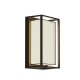 80205511 it-Lighting Isabella LED 12W 3000K Outdoor Wall Lamp Black D:100x145x245mm (80205511)