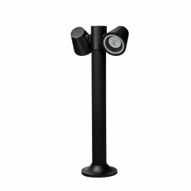 80400814 it-Lighting Shasta 2xGU10 Outdoor Pole Light Black D:150x305x600mm (80400814)