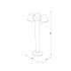 80400814 it-Lighting Shasta 2xGU10 Outdoor Pole Light Black D:150x305x600mm (80400814)