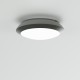 80300834 it-Lighting Champlain 1xE27 Outdoor Ceiling Light Grey D:90x285x285mm (80300834)