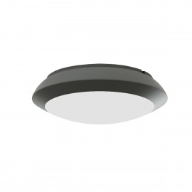80300844 it-Lighting Champlain 1xE27 Outdoor Ceiling Light Anthracite D:90x285x285mm (80300844)
