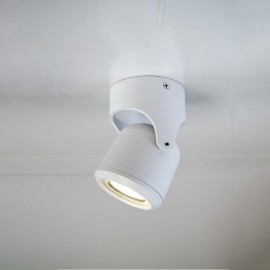 80206024 it-Lighting Crescent 1xGU10 Outdoor Spot White D:90x90x130mm (80206024)