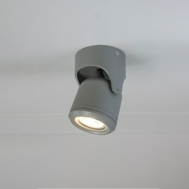 80206044 it-Lighting Crescent 1xGU10 Outdoor Spot Anthracite D:90x90x130mm (80206044)