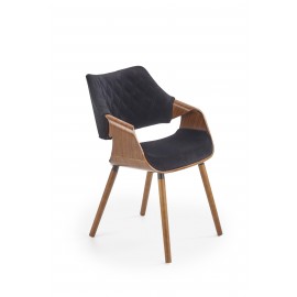 60-34473 K396 chair, color: walnut / black