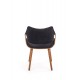 60-34473 K396 chair, color: walnut / black