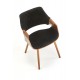 60-34473 K396 chair, color: walnut / black