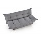 60-29086 PILLOW folding sofa color: grey
