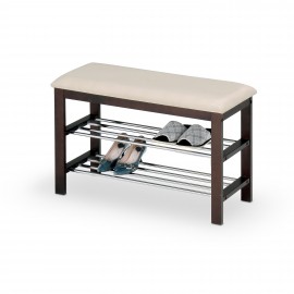 60-21844 ST3 stand for shoes color: wenge/creamy DIOMMI V-CH-ST_3-STOJAK-KREMOWY