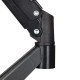 100304-0016 Οsio OSMA-4636 Μαύρη μονή βάση monitor 17″-32″ VESA 100×100