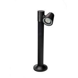 80400714 it-Lighting Shasta 1xGU10 Outdoor Pole Light Black D:150x230x600mm (80400714)